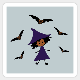 Come Witch me Bats! Sticker